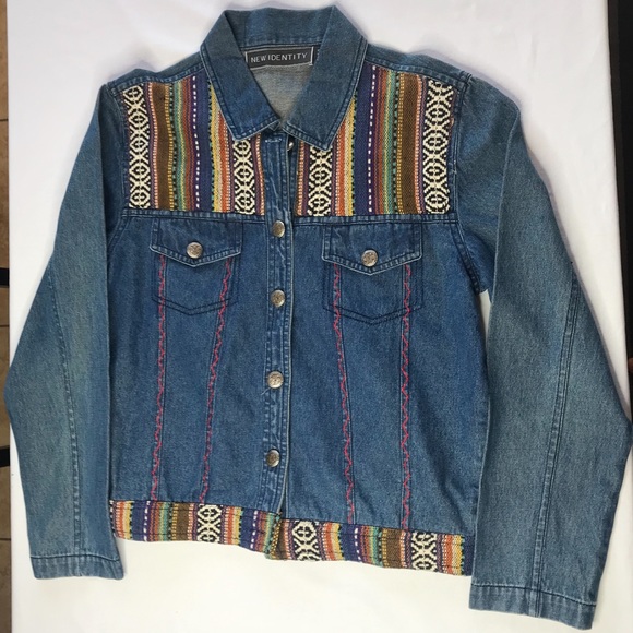 new identity denim jacket